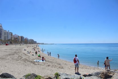 Las playas de la ciudad se llenaron con los más pequeños.