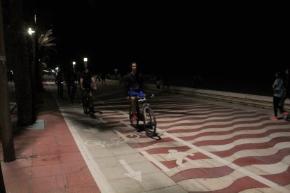 En el Paseo Marítimo.