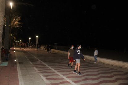 En el Paseo Marítimo.