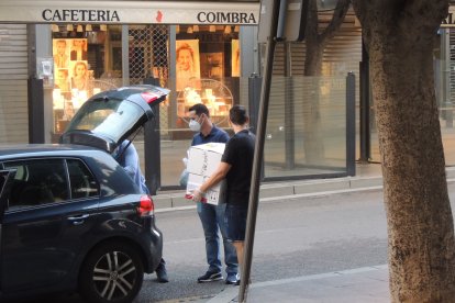 A primera hora en el Paseo.