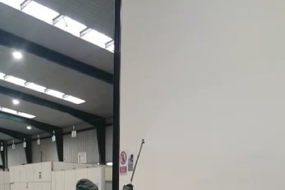 Desinfección interior subasta CASI.