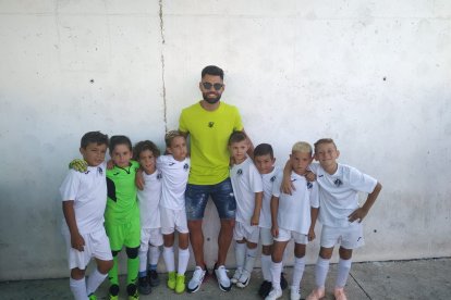 Con los canteranos de Los Molinos.