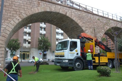 Obras de restauración del Cable Inglés.