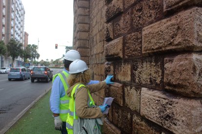 Obras de restauración del Cable Inglés.