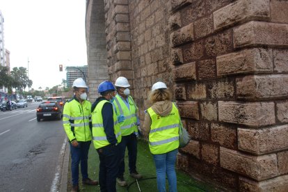 Obras de restauración del Cable Inglés.