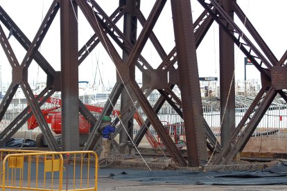 Obras de restauración del Cable Inglés.