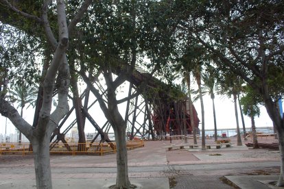 Obras de restauración del Cable Inglés.