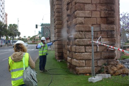 Obras de restauración del Cable Inglés.