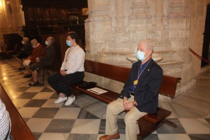 El hermano mayor de la Virgen del Carmen de Pescadería.