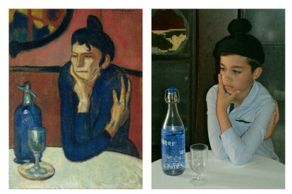 Bebedora de absenta de Picasso.