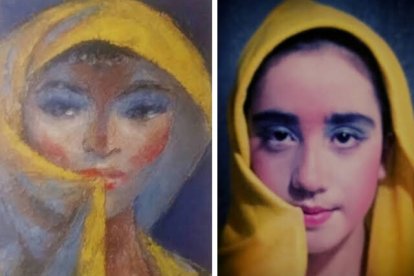 Cara de Jesús de Perceval.