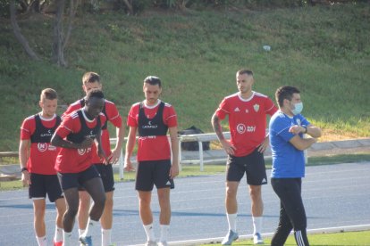 Primera parte del entrenamiento.
