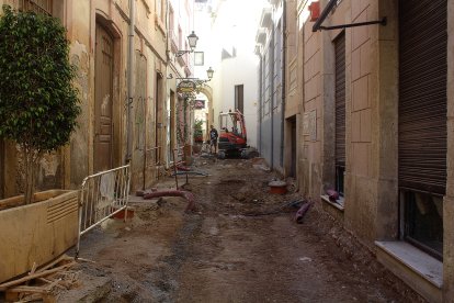 Obras en calle Arco.