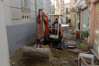 Obras en calle Arco.