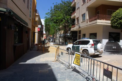 Obras en calle Antonio González Egea