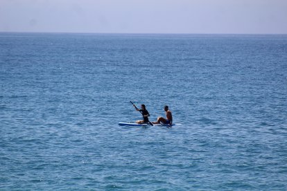 Las Playas de Almería en el primer día de la Fase 2.