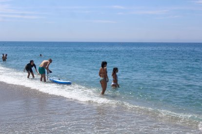 Las Playas de Almería en el primer día de la Fase 2.