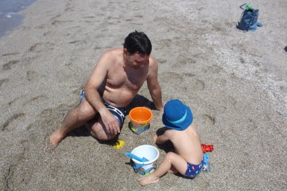 Las Playas de Almería en el primer día de la Fase 2.