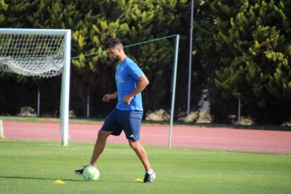 Las porterías esperando los goles.