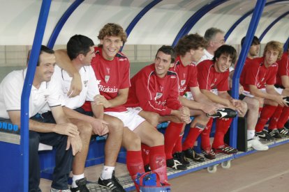 El banquillo del Athletic Club de Bilbao.