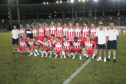 Foto de familia en el Mediterráneo.