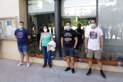 Diego, de Vera; Antonia, de Olula de Castro y va como auxiliar de playa a El Ejido; Borja de Roquetas de Mar y Ramón, almeriense y va para Roquetas de Mar.