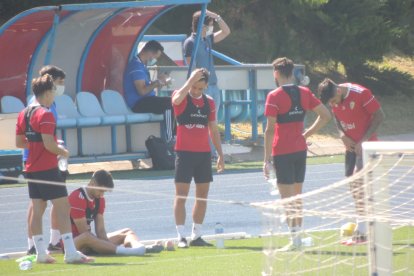 Un momento de descanso.