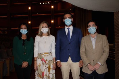 Mª del Mar García Lorca, Maribel Sánchez, Ramón Fernández-Pacheco y Carlos Sánchez.