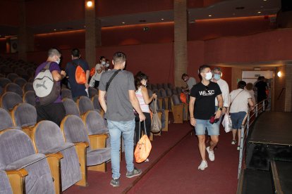 Recepción del segundo turno de los auxiliares de playa de Almería.