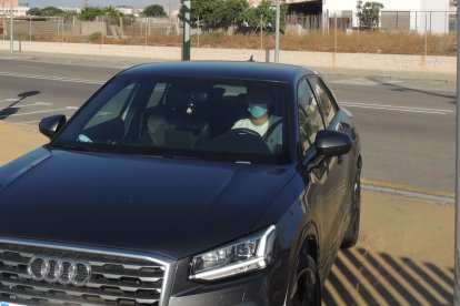 Juan Ibiza fue de los primeros en llegar.