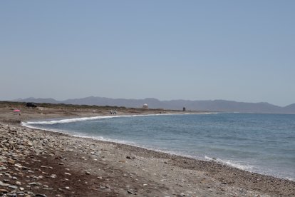 Playa de Torregarcía, Parque Natural Cabo de Gata-Níjar, Almería.