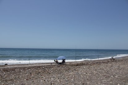Playa de Torregarcía, Parque Natural Cabo de Gata-Níjar, Almería.