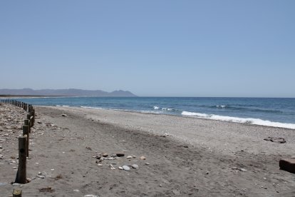 Playa de Torregarcía, Parque Natural Cabo de Gata-Níjar, Almería.