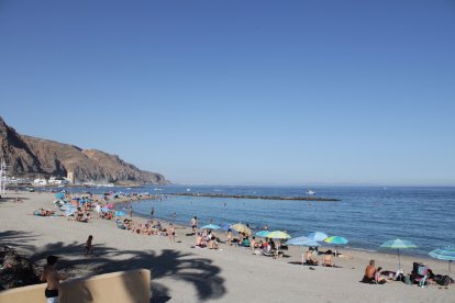 Las playas de Aguadulce, en Roquetas de Mar.
