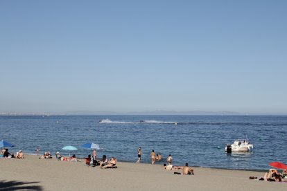 Las playas de Aguadulce, en Roquetas de Mar.