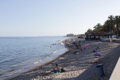 Las playas de Aguadulce, en Roquetas de Mar.