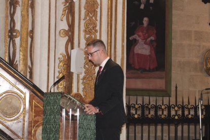 Acto de toma de posesión de la Junta de Gobierno de la Cofradía de Estudiantes.