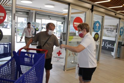 Participantes en la campaña solidaria.