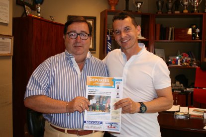 con Paulino Granero, roquetero y preparador físico de la Selección de Rusia.