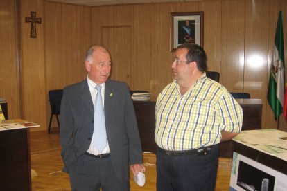 El alcalde Gabriel Amat, que siempre confió en Rubí para Deportes.