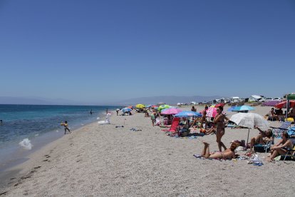 Playa de las Salinas, en el Cabo de Gata.