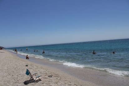 Playa de las Salinas, en el Cabo de Gata.