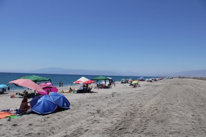 Playa de las Salinas, en el Cabo de Gata.