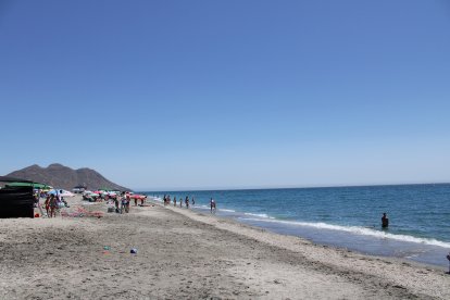 Playa de las Salinas, en el Cabo de Gata.