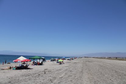Playa de las Salinas, en el Cabo de Gata.
