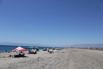 Playa de las Salinas, en el Cabo de Gata.