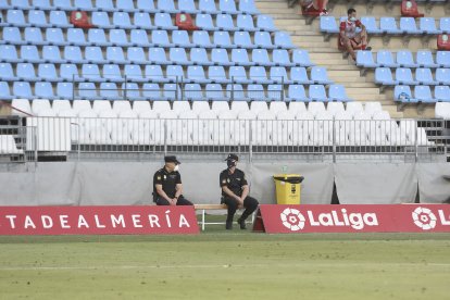 La policía siempre atenta.
