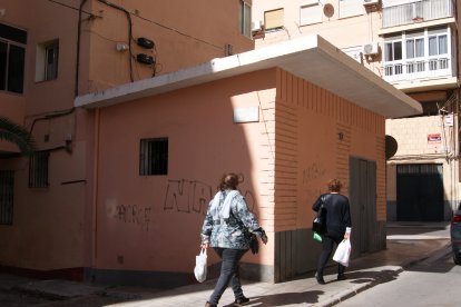 Pequeño local comercial que daba vida al barrio