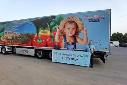 Luis Delgado Meneses, Alejandro Álvarez y José Antonio López.