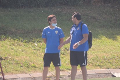 Mario Silva y Mohamed Adel.